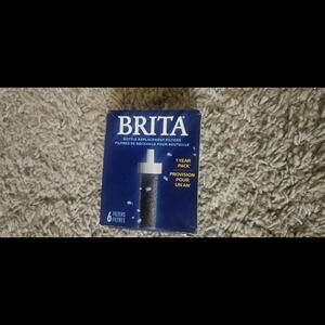 Brita bottle 6 filters new